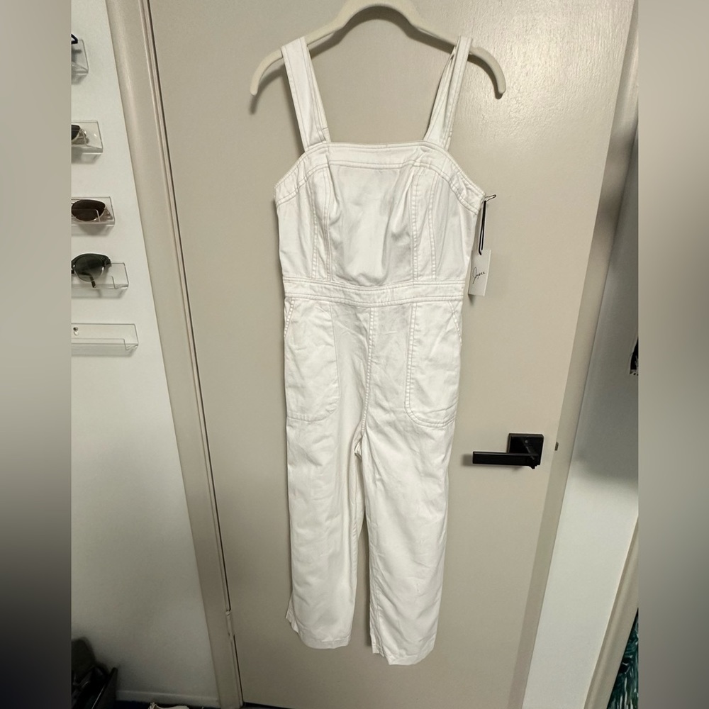 Japna 100% cotton cream overalls